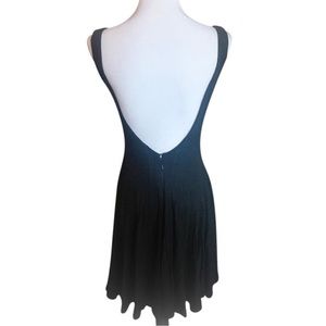 BEBE Backless Fit and Flare Mini Dress